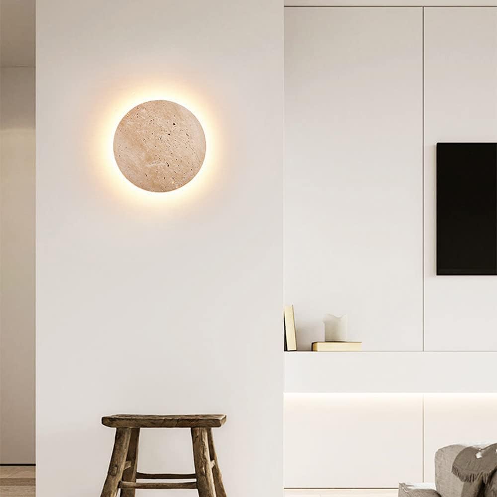 Travertine Stone Wall Light Modern Minimalist | Alverna