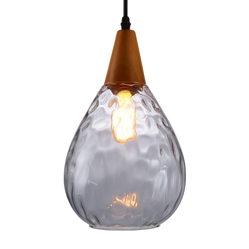Vintage Glass Shade Pendant Light for Interiors | Melqor