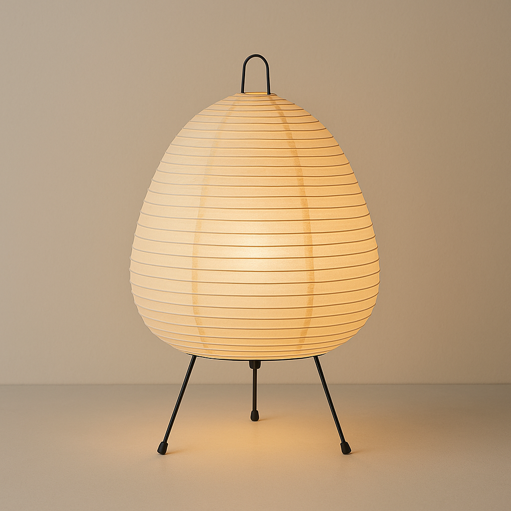 Wabi Sabi Japanese Style Rice Paper Table Lamp | Fadora