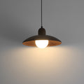 Walnut Finish Wabi Sabi Pendant Light Japanese Style | Novelle