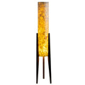 Walnut Wood Floor Lamp Scandinavian Zen Style Light | Narvane