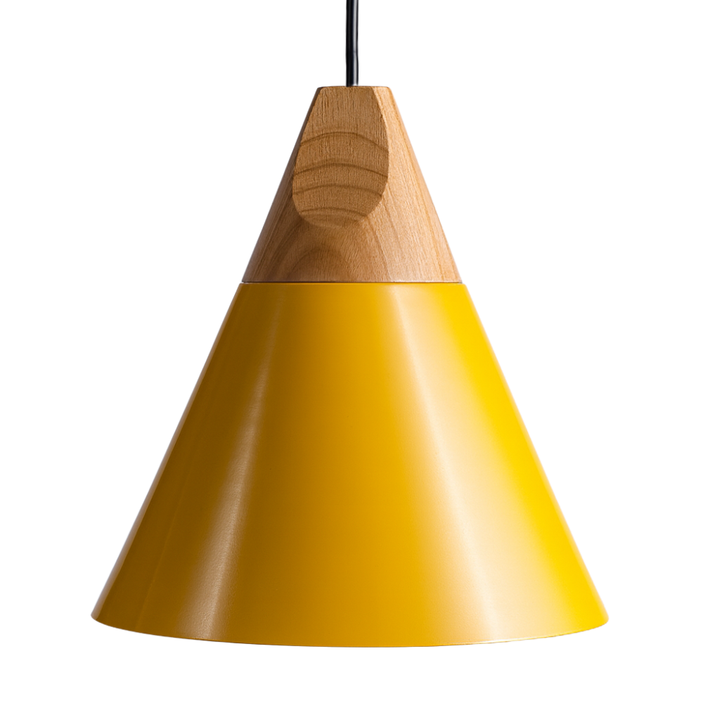 Wood Aluminium Nordic Pendant Light | Arqena