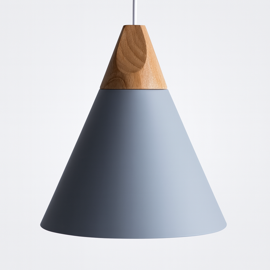 Wood Aluminium Nordic Pendant Light | Arqena