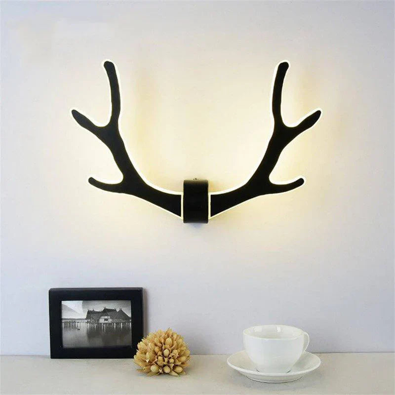 Wood Finish LED Wall Light Scandinavian Style | Wallure