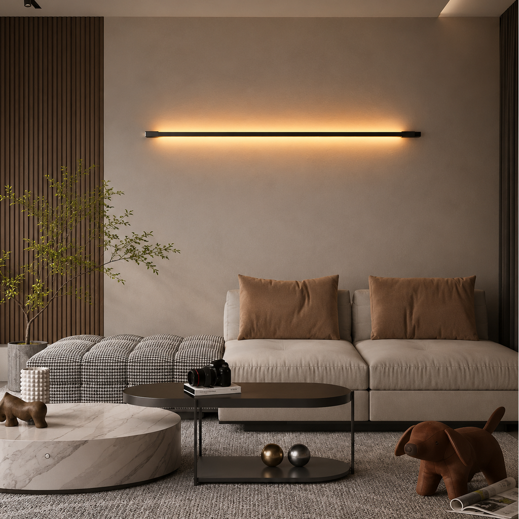 LED Wall Light, Modern Minimalist Wall Sconce for Bedroom & Hallway | IQ