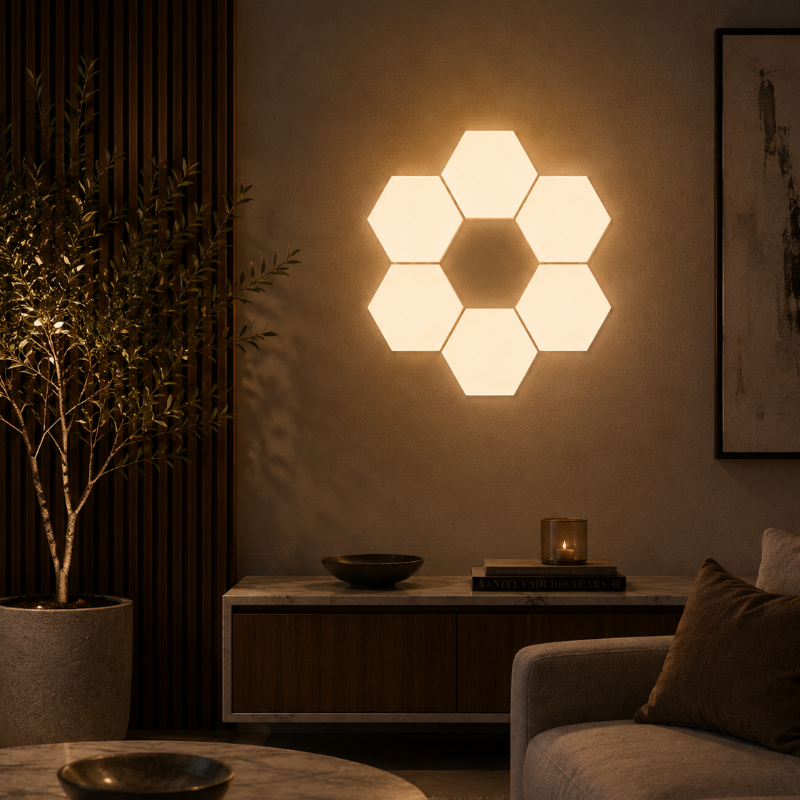 LED Wall Light, Modern Indoor Wall Sconce for Living Room & Bedroom | Orvex